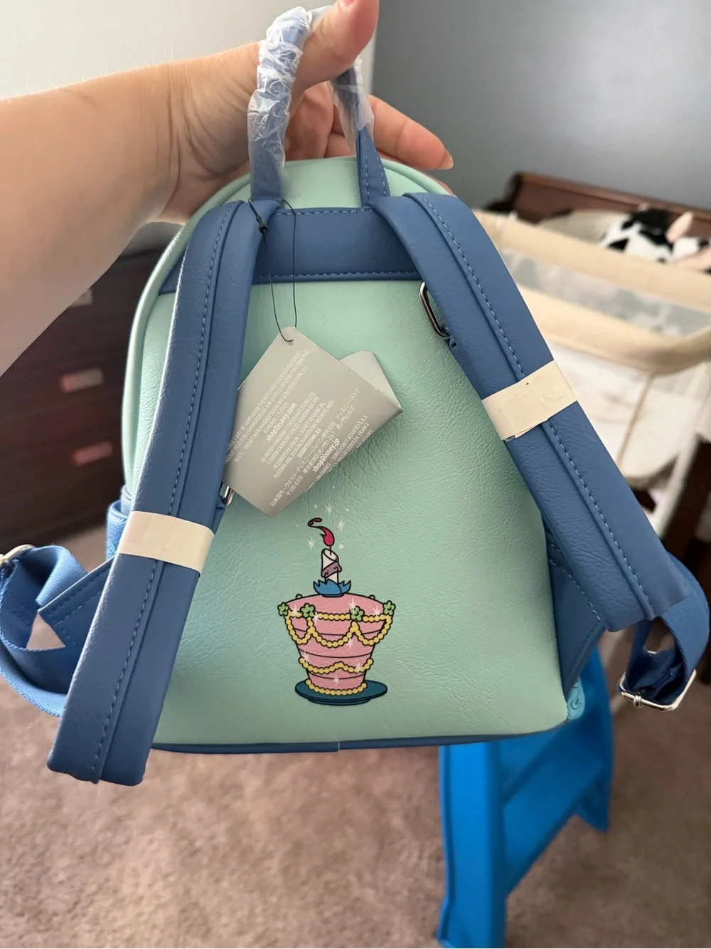 NEW Walt Disney Absolem Caterpillar Mini Backpack Alice in Wonderland Loungefly